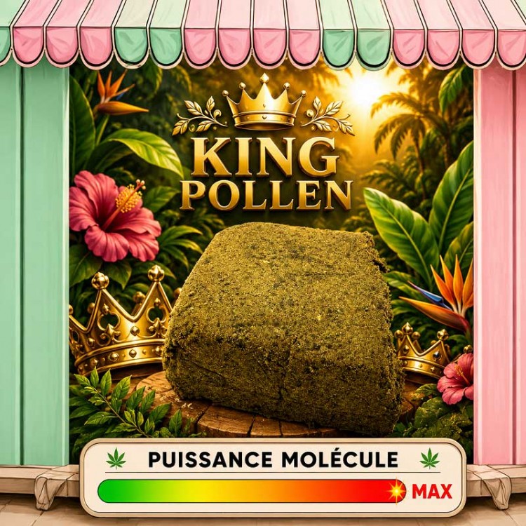 KING POLLEN CBD MOLECULE