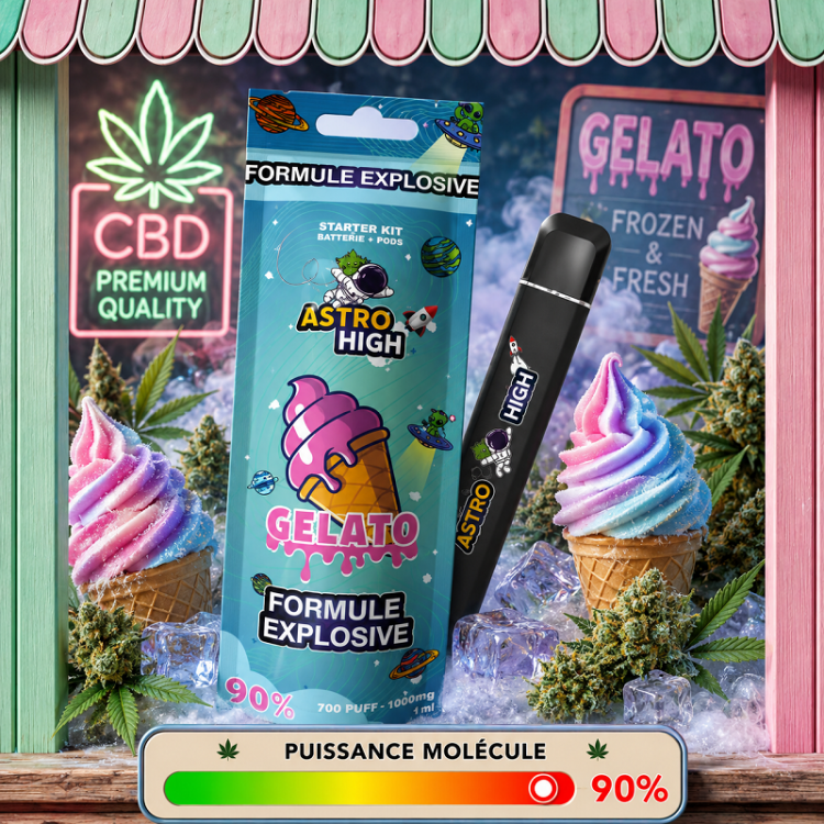 VAPE PEN GELATO - ASTRO HIGH